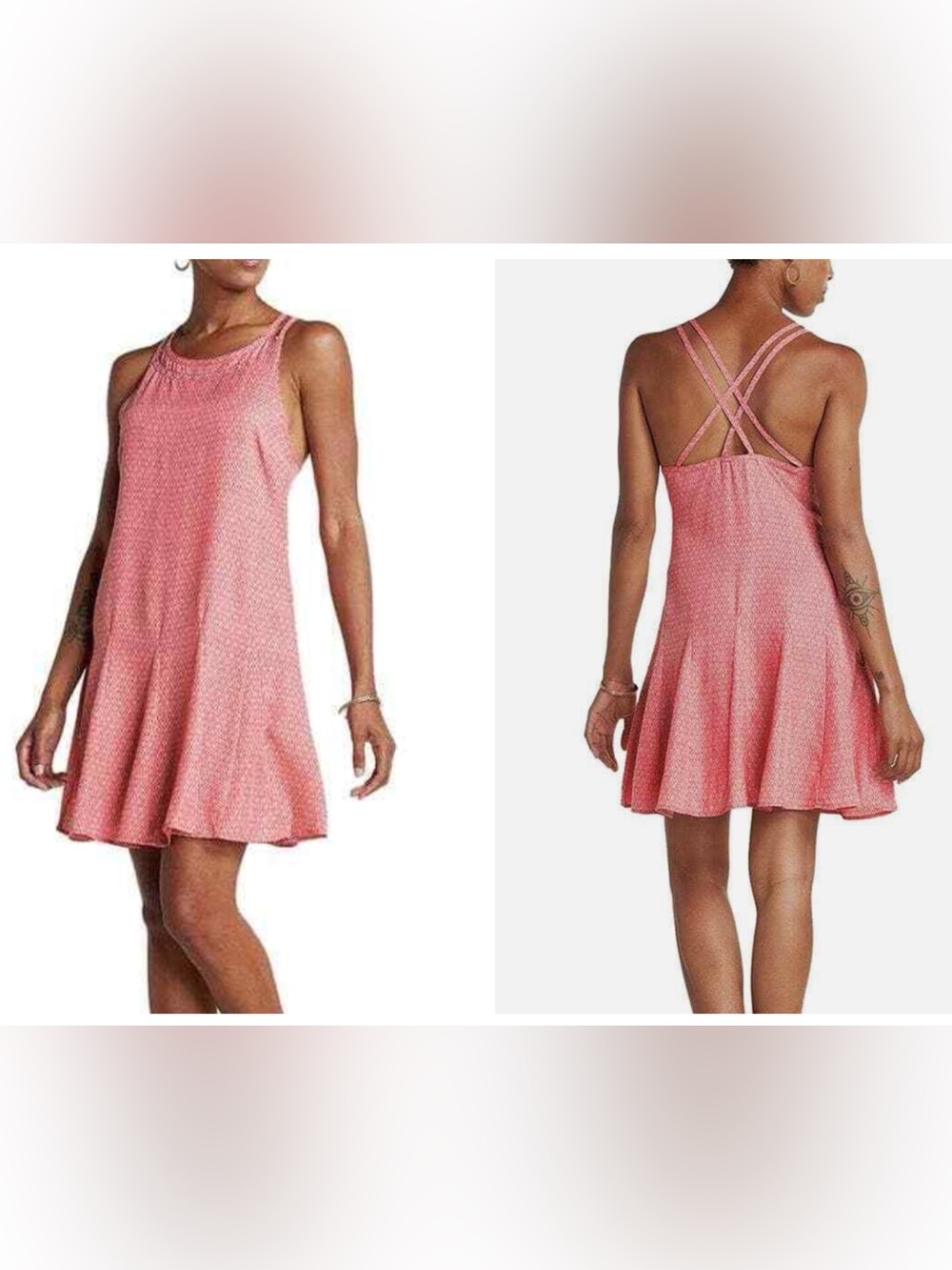 Toad & Co. Windsong strappy dress 100% Tencel Size Medium